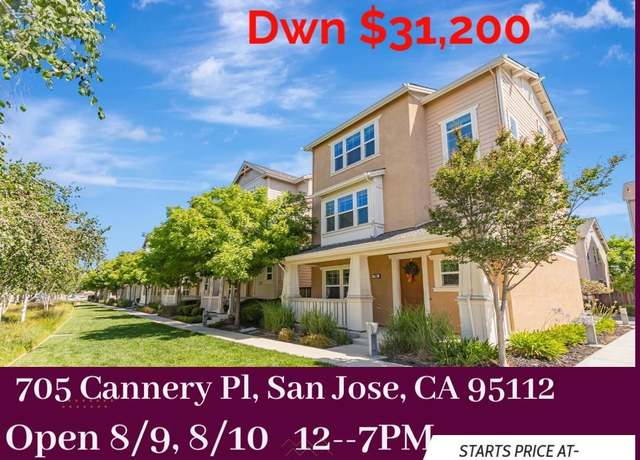 Property at 705 Cannery Pl, San Jose, CA 95112, 3 beds, 3.5 baths