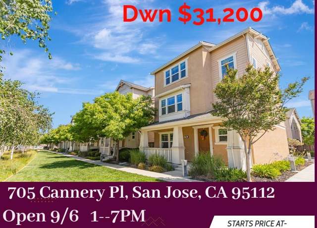 Property at 705 Cannery Pl, San Jose, CA 95112, 3 beds, 3.5 baths