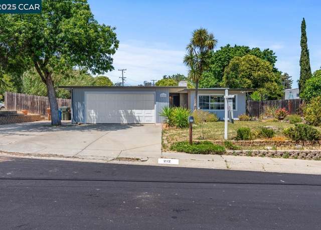 Property at 212 Towers Dr, Pacheco, CA 94553, 3 beds, 2 baths
