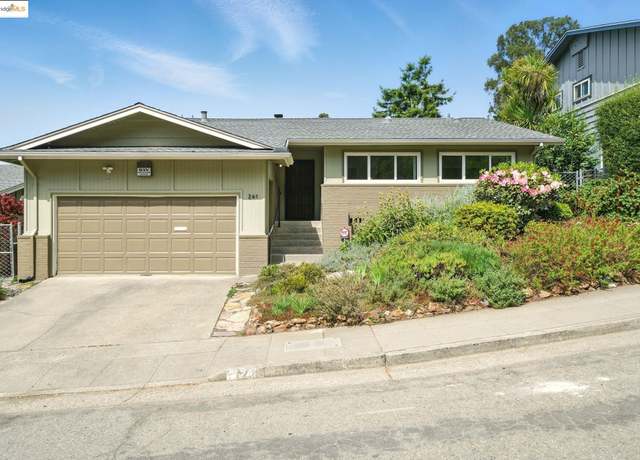 Property at 241 Crestmont Dr, Oakland, CA 94619, 3 beds, 2 baths