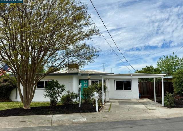 Property at 4190 Irene Dr, Martinez, CA 94553, 4 beds, 1 bath