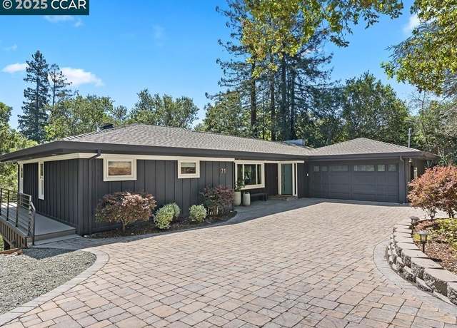 Property at 71 Van Tassel Ln, Orinda, CA 94563, 4 beds, 3.5 baths