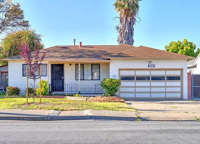 Property at 4126 Delaware Dr, Fremont, CA 94538, 3 beds, 2 baths