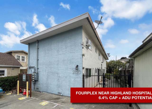 Property at 2120 E 22nd St, Oakland, CA 94606, 8 beds, 4 baths