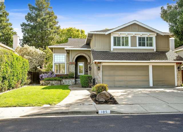 Property at 105 Creighton Way, Danville, CA 94506, 5 beds, 3 baths