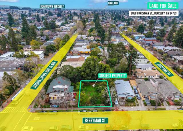 Property at 1850 Berryman St, Berkeley, CA 94703