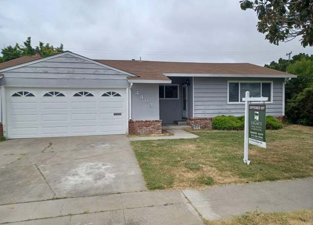 Property at 4403 Burke Way, Fremont, CA 94536, 3 beds, 2 baths