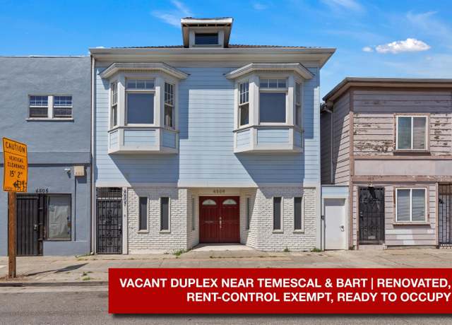 Property at 4507 Martin Luther King Jr Way, Oakland, CA 94609, 6 beds, 4 baths