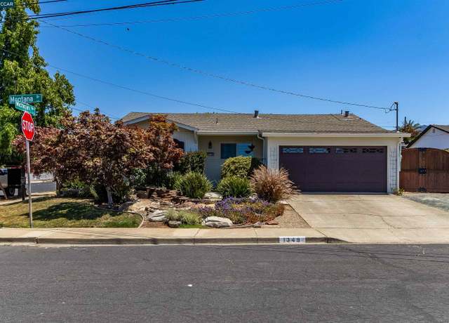 Property at 1349 Montana Dr, Concord, CA 94521, 3 beds, 2 baths