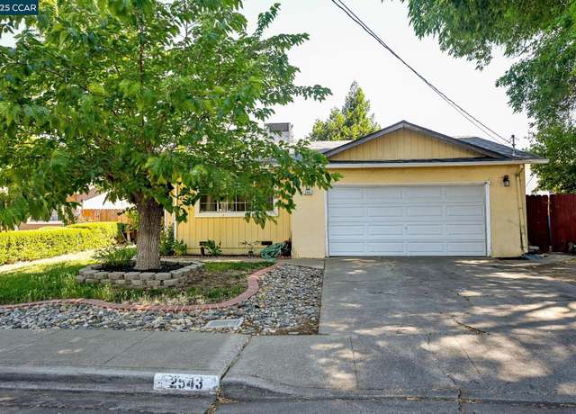 Property at 2543 Montgomery Ave, Concord, CA 94519, 3 beds, 2 baths