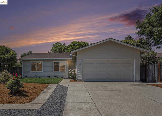Property at 139 Heather Ave, Hercules, CA 94547, 3 beds, 2 baths