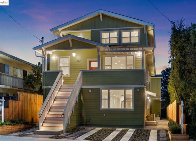 Property at 667 & 667A Alcatraz Ave, Oakland, CA 94609, 7 beds, 4 baths