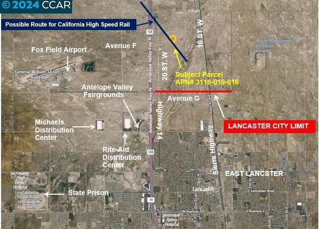 Property at 16th St. W And Avenue F, Lancaster, CA 93534