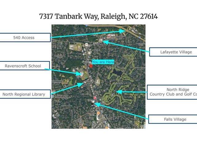 Property at 7317 Tanbark Way, Raleigh, NC 27615, 4 beds, 2.5 baths