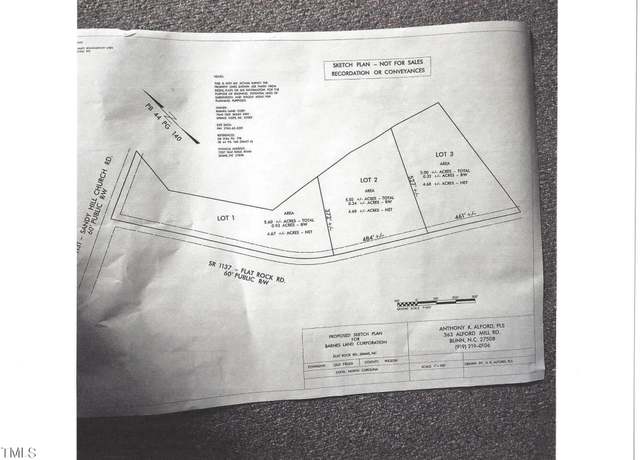 Property at Tract 2 Flat Rock Rd, Sims, NC 27880