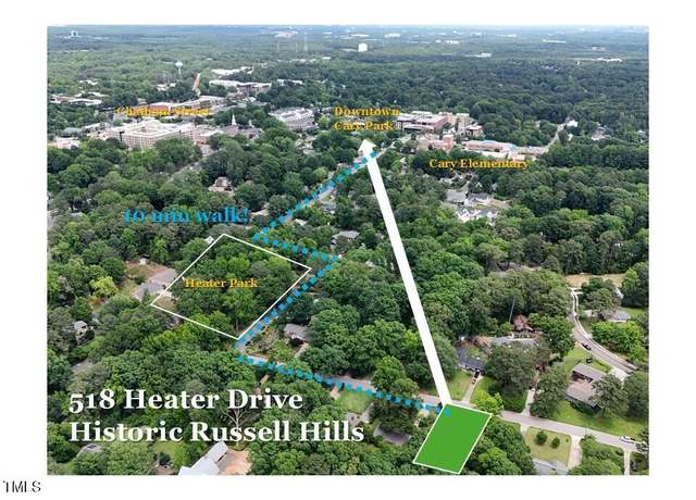 Property at 518 Heater Dr, Cary, NC 27511, 3 beds, 1.5 baths