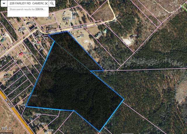 Property at 228 Farley Road Rd, Cameron, NC 28326