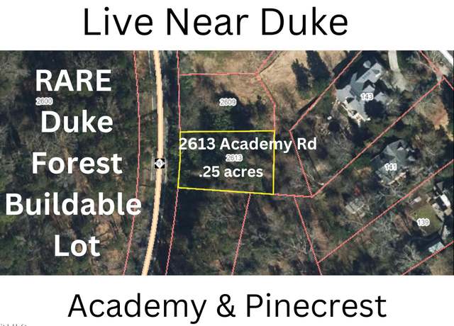 Property at 2613 Academy Rd, Durham, NC 27705