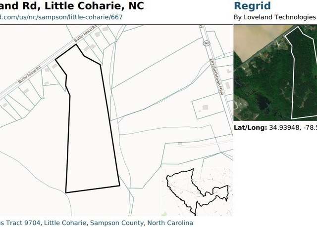Property at 0 Butler Island Rd, Roseboro, NC 28382