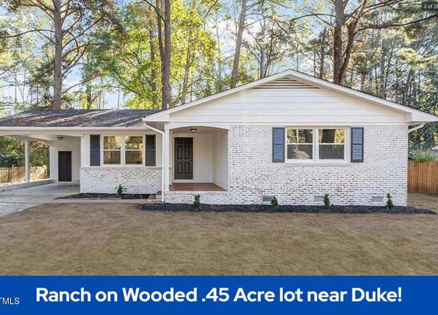Property at 3907 Inwood Dr, Durham, NC 27705, 3 beds, 2 baths