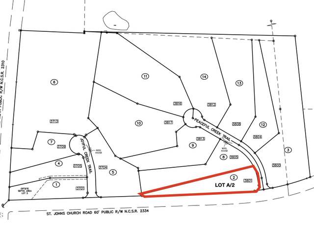 Property at Lot A/2 Peaceful Creek Trl, Zebulon, NC 27597