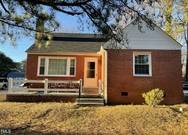 Property at 416 Rountree St W, Wilson, NC 27893, 2 beds, 1 bath
