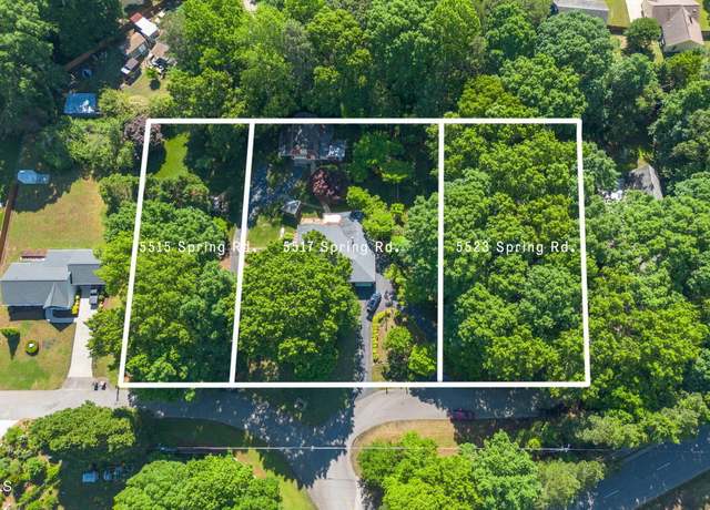 Property at 5523 Spring Rd, Raleigh, NC 27603