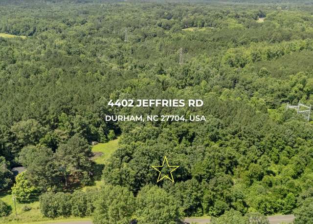Property at 4402 Jeffries Rd, Durham, NC 27704