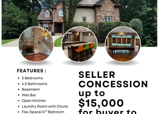 Property at 2305 Berteau Dr, Wake Forest, NC 27587, 3 beds, 4.5 baths