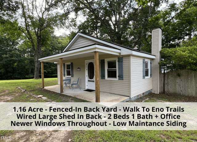 Property at 4720 Rivermont Rd, Durham, NC 27712, 2 beds, 1 bath