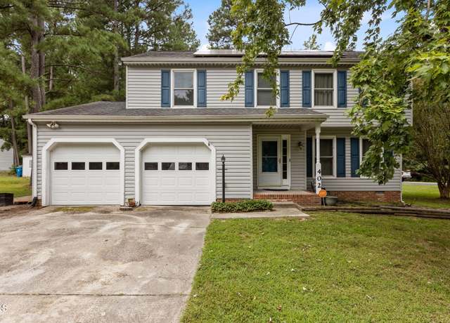 Property at 402 Carpenter Fletcher Rd, Durham, NC 27713, 4 beds, 2.5 baths