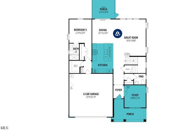 Property at 176 Sargents St, Garner, NC 27529, 5 beds, 3.5 baths