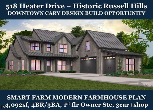 Property at 518 Heater Dr Unit B, Cary, NC 27511, 5 beds, 3.5 baths