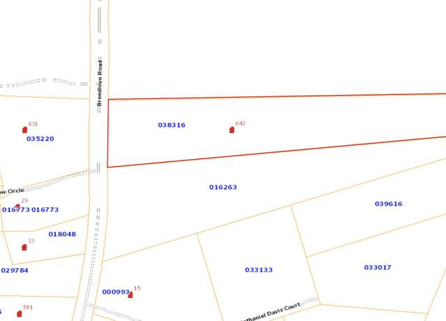 Property at 642 Breedlove Rd, Louisburg, NC 27549