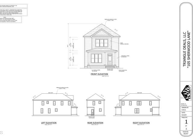 Property at 105 Sherwood Ln, Hillsborough, NC 27278, 4 beds, 3.5 baths
