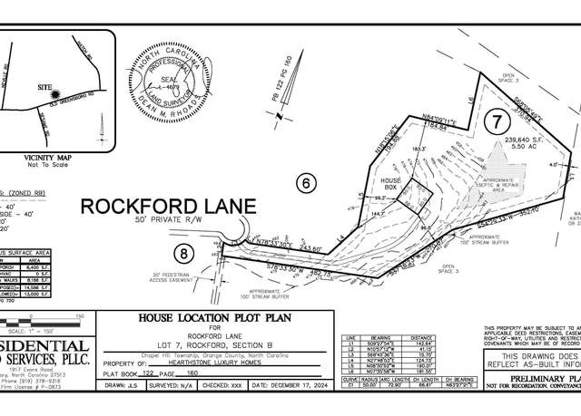 Property at Lot 7 Rockford Lane Ln, Chapel Hill, NC 27516