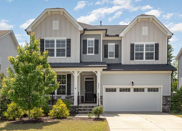 Property at 2885 Farmhouse Dr, Apex, NC 27502, 5 beds, 3 baths