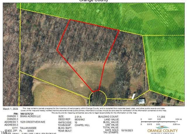 Property at 923 Arthur Minnis Road Lot 3, Hillsborough, NC 27278