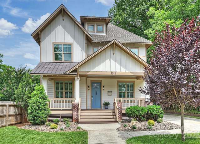 Property at 1315 Charles Ave, Charlotte, NC 28205, 4 beds, 3 baths