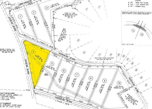 Property at Lot 4 Hudson Rd, Summerton, SC 29148
