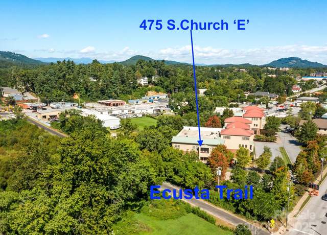 Property at 475 S Church St Unit E, Hendersonville, NC 28792, 1 bed, 2 baths