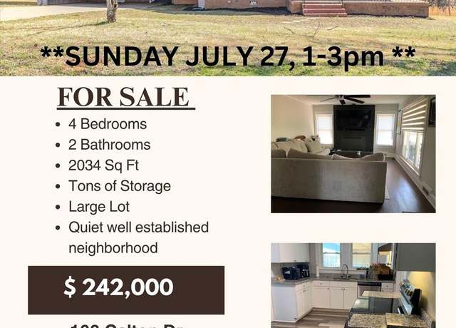 Property at 108 Calton Dr, Gaffney, SC 29341, 4 beds, 2 baths
