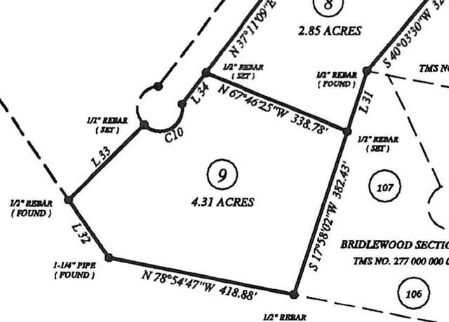 Property at 0000 Santa Anita Rd, Cheraw, SC 29520