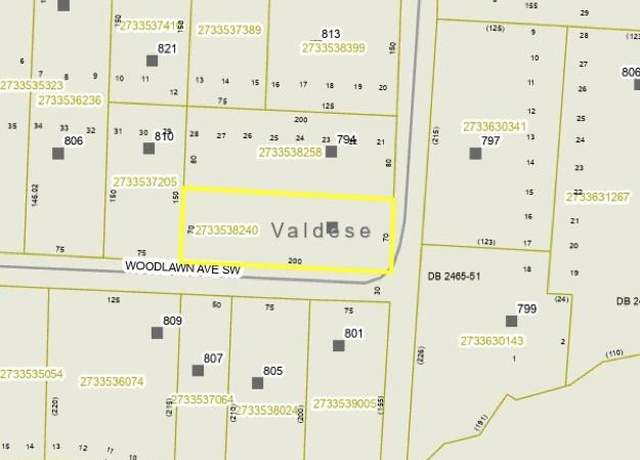 Property at 798 Woodlawn Ave SW, Valdese, NC 28690