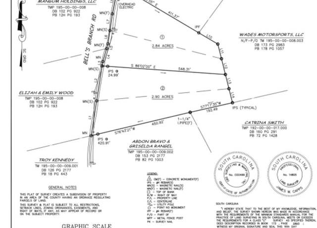 Property at 000 Bells Branch Rd #2, Blacksburg, SC 29702