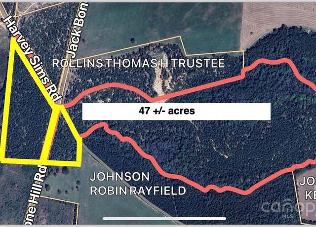 Property at 47 Jack Bone Hill Rd, Jefferson, SC 29709