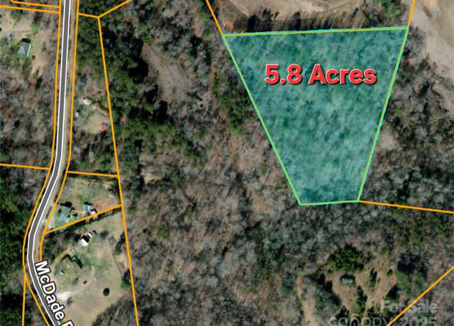 Property at 5.8 Acres Mcdade Rd, Tryon, NC 28782