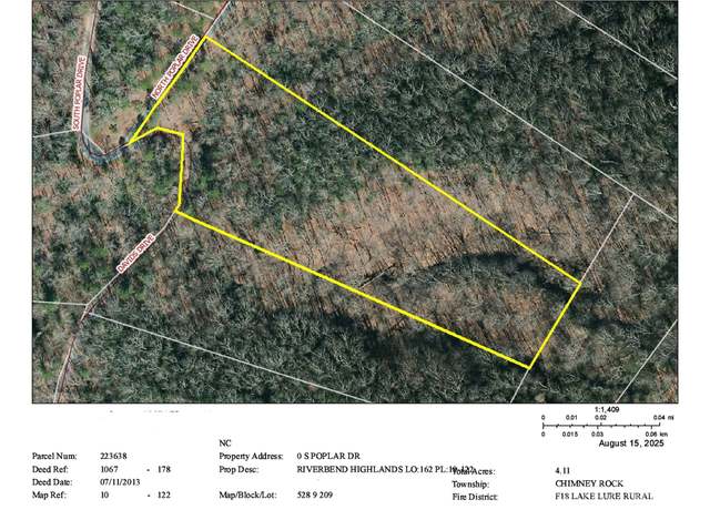 Property at 0 S Poplar Dr #162, Lake Lure, NC 28746