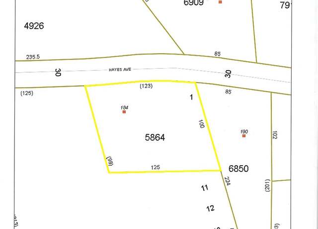 Property at 184 Hayes Ave, Hudson, NC 28638