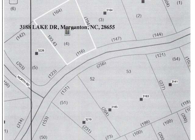 Property at 3188 Lake Dr Lot 4, Morganton, NC 28655